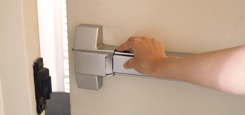 Roller Gate Panic Bar Installation in Charter Oak, California